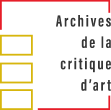 Logo des Archives de la critique d'art