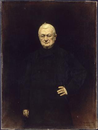Léon Bonnat, Portrait d'Adolphe Thiers (1796-1877), 1876, huile sur toile, musée du Louvre, Paris. Cliché : RMN.