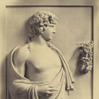 Robert Macpherson (1811-1872), Antinous - bas relief, Villa Albani, vers 1860, Tirage sur papier albuminé, The J. Paul Getty Museum, Los Angeles