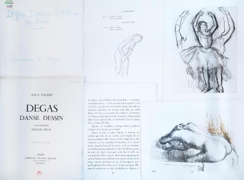 Défets Vollard : Degas, danse, dessin, 1936, illustrations de Degas, bibliothèque de l'INHA, Fol Est 699 (3). Cliché INHA