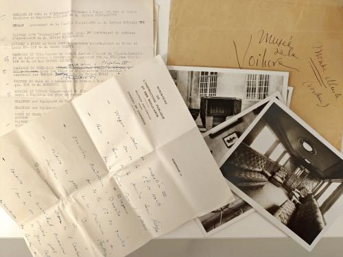 Louis Vauxcelles, dossier « Musée de la voiture ». Paris, bibliothèque de l’INHA, Archives 80/196/2/2. Cliché INHA