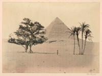 Francis Frith, The second pyramid from the plain, photographie, bibliothèque de l'INHA, Fol Est 787 (1), f. 24. Cliché INHA