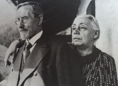 Käthe et Karl Kollwitz à Karlstein, 1935