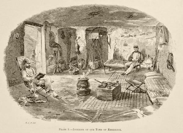 Smith, Porcher, History of the Recent Discoveries at Cyrene, 1864, bibliothèque de l’INHA, Fol Res 771, pl. 9. Cliché INHA