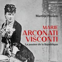 Extrait de la couverture de l'ouvrage de Martine Poulain sur Marie Arconati Visconti.