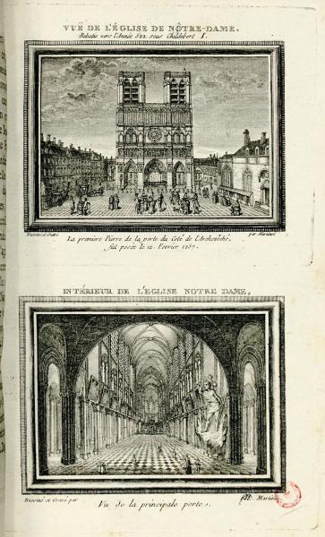 Jean-Charles Poncelin de La Roche-Tilhac, Histoire de Paris et description de ses plus beaux monuments, 1780, t. 2, bibliothèque de l'INHA, 8 I 295 (2). Cliché INHA