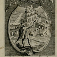Détail de l'emblème « Humana Consilia Vana », Emblematica Online, XVIIe.