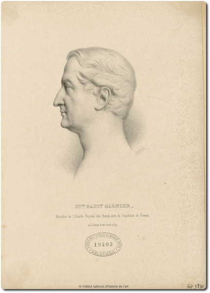 Etienne-Barthélémy Garnier par Belliard - Bibliothèque de l'INHA - NUM EST 5830