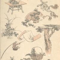 Katsushika, Hokusai (1760-1849), Hokusai Manga. Tomes 1 à 5, p. 86 - Bibliothèque numérique de l'INHA, NUM 8 EST 172 (1)