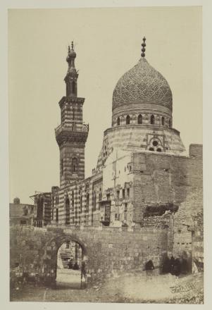 Francis Frith, The mosque of the Emeer Akhor, photographie, bibliothèque de l'INHA, Fol Est 786, f. 2. Cliché INHA