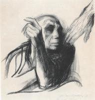 Ruf des Todes (Appel de la mort), planche 8 de la série Tod, lithographie, 1934/35 (Klipstein 263)