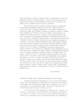 Jacques Thuillier, « Éditorial », dans H.A.M.I. Histoire de l'art et moyens informatiques, 34 (15 août 1989), p. 4, INHA, Archives 51/148. Cliché INHA