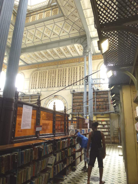 Bibliothèque Schoelcher à Fort-de-France. Cliché Léonore Losserand
