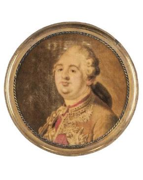 Gaspard Grégoire, Louis XVI, [1787-1790], peinture sur velours