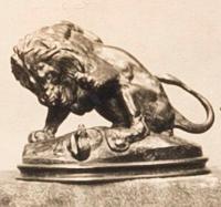 Bronze de A.-L. Barye, Lion et serpent