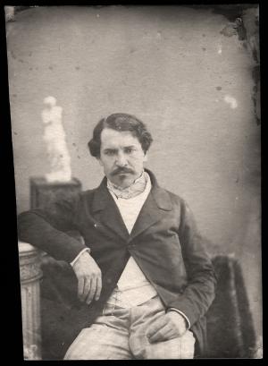Eugène Piot, autoportrait (?)